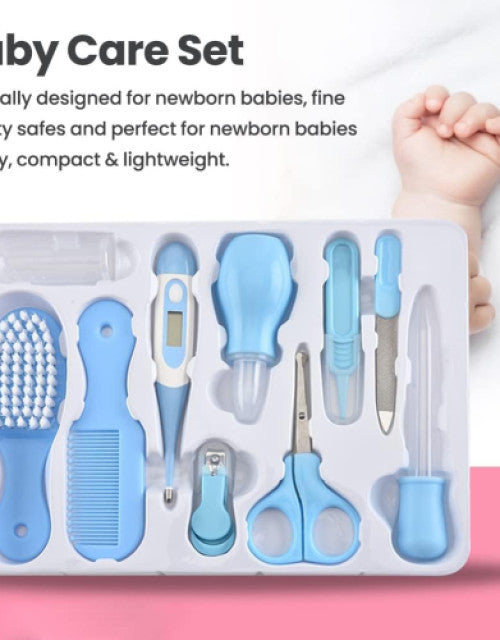 10 in 1 Baby Care Set Luxury Manicure Grooming Kit