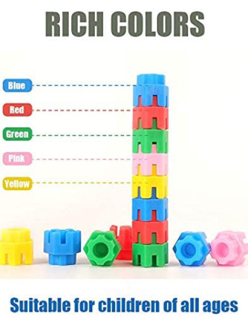 200+ Pieces Smart Activity Fun and Learning Blocks for Kids